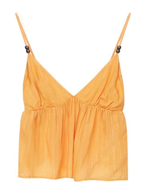 Se Pull&Bear Overdel  lyseorange / sølv ved About You