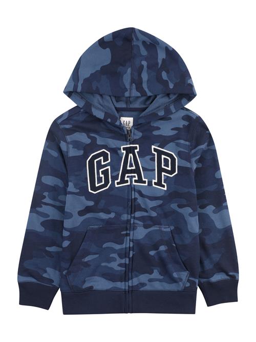 GAP Sweatjakke  navy / lyseblå / mørkeblå / hvid