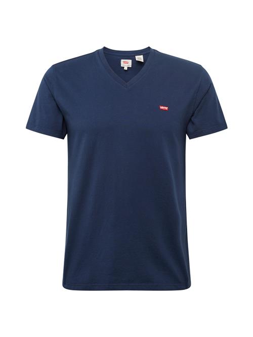 Se LEVI'S ® Bluser & t-shirts 'Housemark V Neck Tee'  mørkeblå ved About You