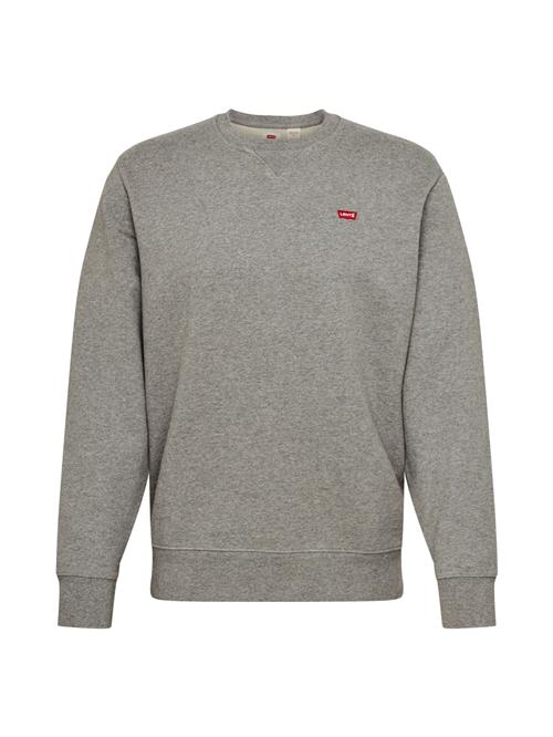 LEVI'S ® Sweatshirt 'Original Housemark Sweatshirt'  grå / brandrød / hvid