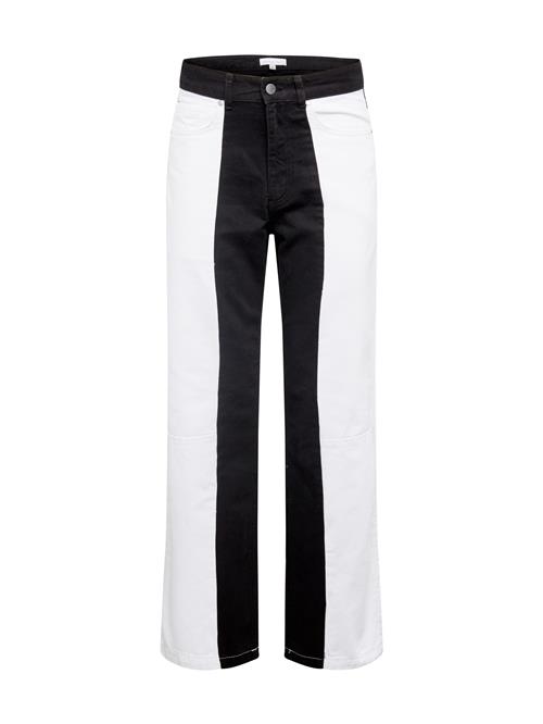 NU-IN Jeans  black denim / white denim