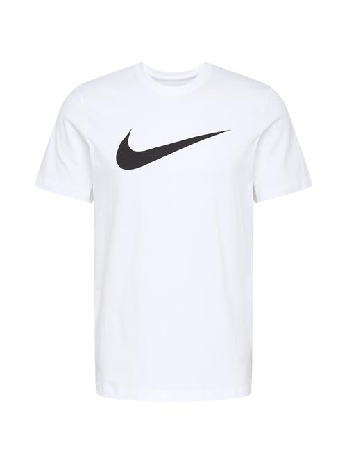 Nike Sportswear Bluser & t-shirts 'Swoosh'  sort / offwhite