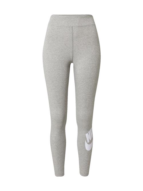 Nike Sportswear Leggings 'Essential'  grå-meleret / hvid