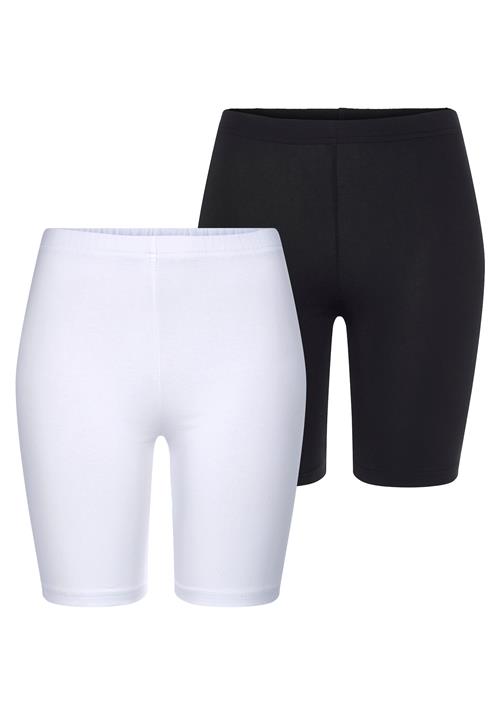 VIVANCE Leggings  sort / hvid