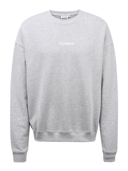 Se Youman Sweatshirt 'Casper'  grå-meleret ved About You