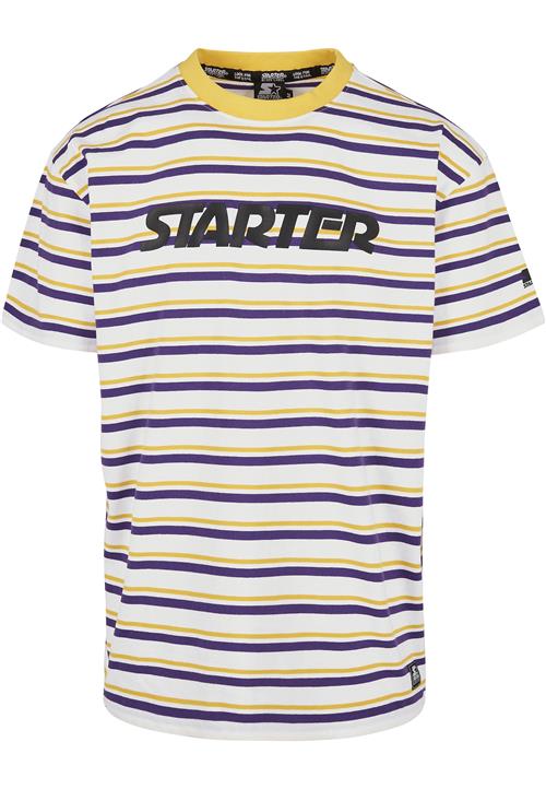 Se Starter Black Label Bluser & t-shirts  gul / mørkelilla / sort / hvid ved About You