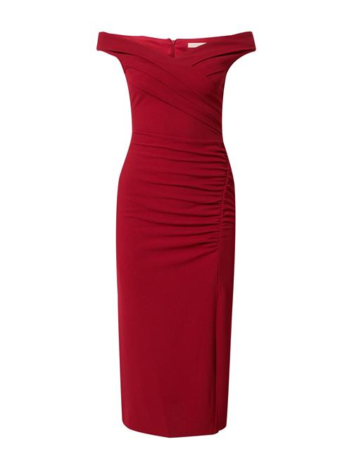 Skirt & Stiletto Coctailkjole  vinrød