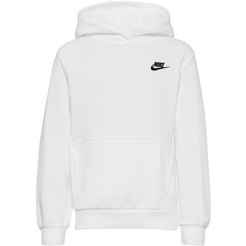 Nike Sportswear Sweatshirt 'Club Fleece'  sort / hvid