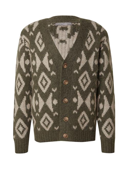 Guido Maria Kretschmer Men Cardigan  beige / grøn