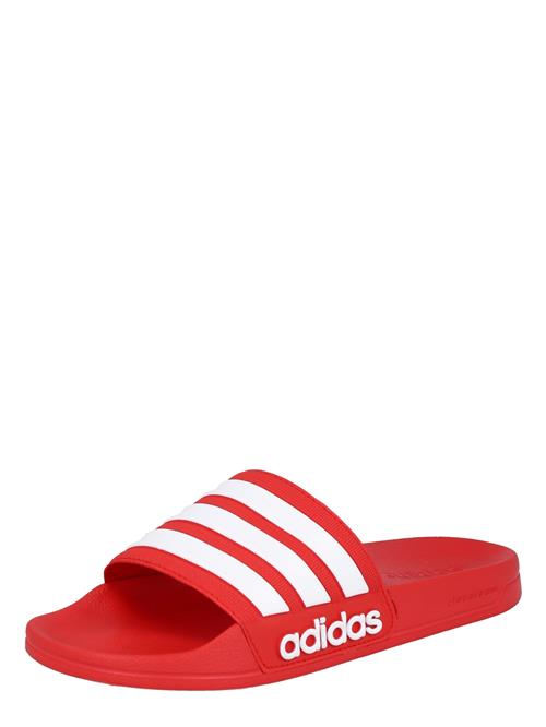 ADIDAS SPORTSWEAR Strand-/badesko 'Adilette'  rød / hvid