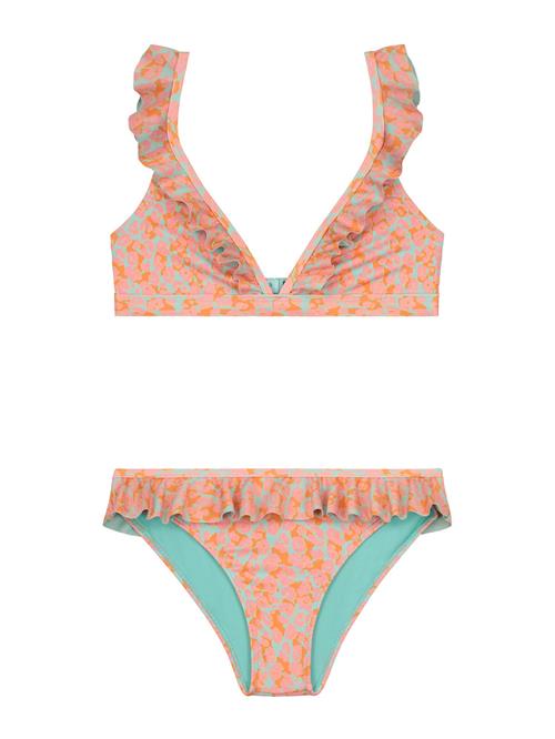 Se Shiwi Bikini 'BELLA'  blå / pastelblå / mørkeorange / pink ved About You