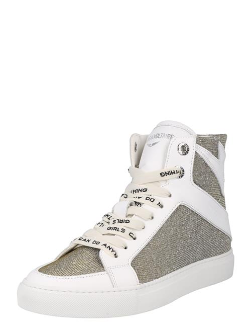 Se Zadig & Voltaire Sneaker high  sølv / hvid ved About You