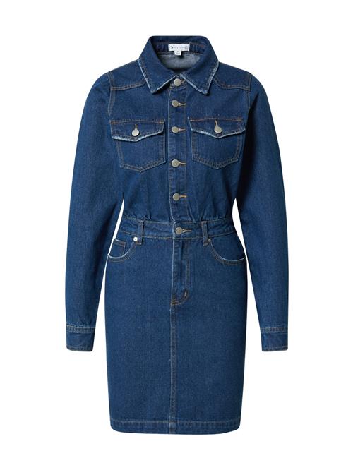 Warehouse Kjole  blue denim