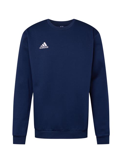 Se ADIDAS PERFORMANCE Sportsweatshirt 'Entrada 22'  navy / hvid ved About You