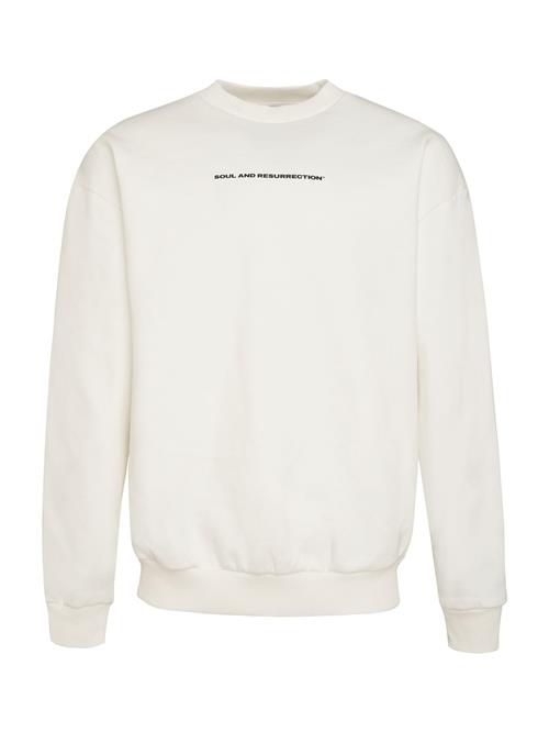 Se Multiply Apparel Sweatshirt  blandingsfarvet / hvid ved About You