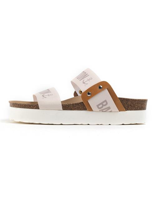 Se Bayton Pantoletter 'Solar'  beige / brun ved About You