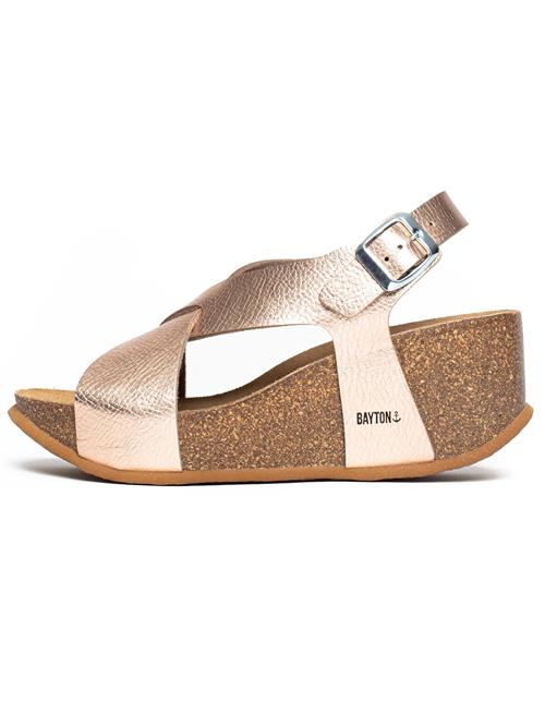 Bayton Sandaler 'Jerez'  rosa guld / sort