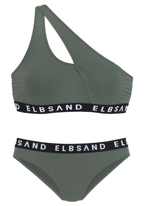 Se Elbsand Bikini  oliven / sort / hvid ved About You