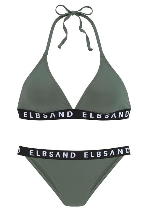 Elbsand Bikini  khaki / sort / hvid