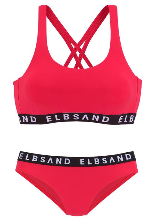 Elbsand Bikini  rød / sort / hvid