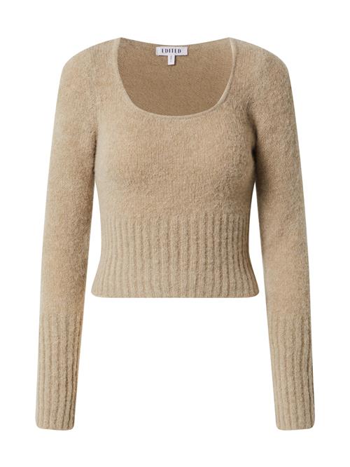 EDITED Pullover 'Gilda'  beige / brun