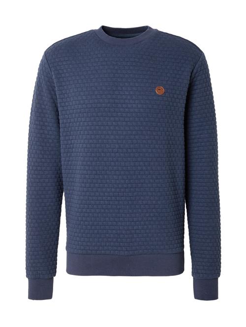 Se INDICODE JEANS Sweatshirt 'Dash'  navy / brun ved About You