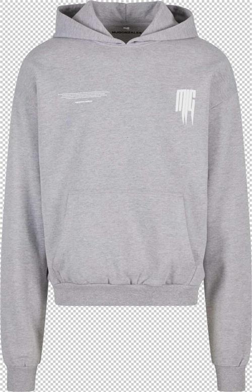 Se MJ Gonzales Sweatshirt  grå / lilla / hvid ved About You