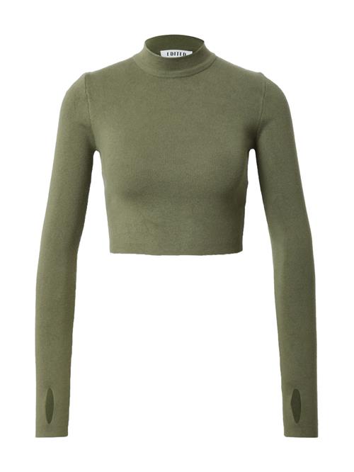 Se EDITED Pullover 'Tya'  khaki ved About You