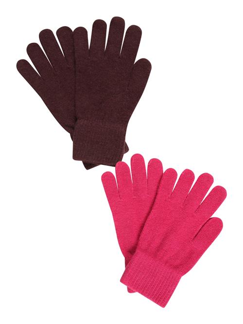 CeLaVi Handsker  lys pink / bordeaux