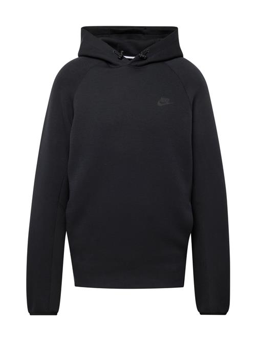 Nike Sportswear Sweatshirt 'Tech Fleece'  mørkegrå / sort