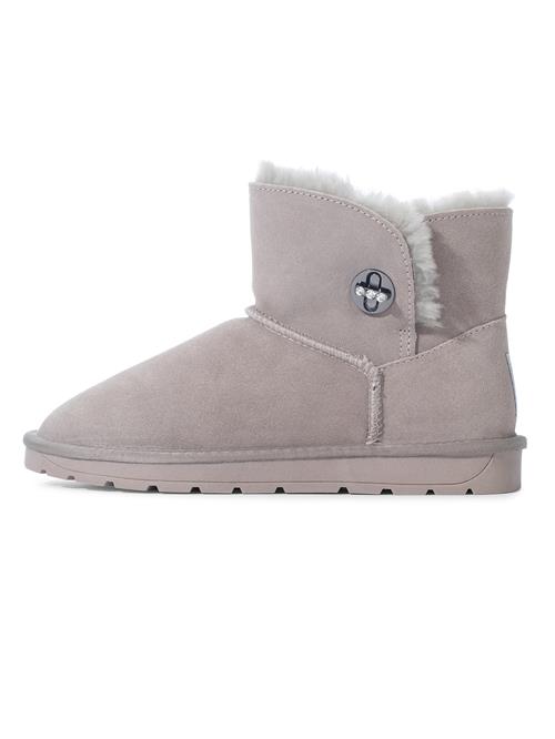 Se Gooce Snowboots 'Becci'  sølv / offwhite ved About You