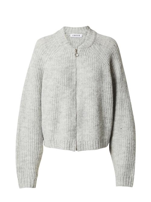 Se EDITED Cardigan 'Rani'  grå-meleret ved About You