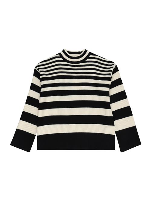 Se Vero Moda Girl Pullover 'HERMOSA'  sort / hvid ved About You