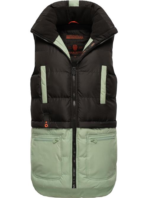 MARIKOO Sportsvest 'Kiraraa'  mint / sort