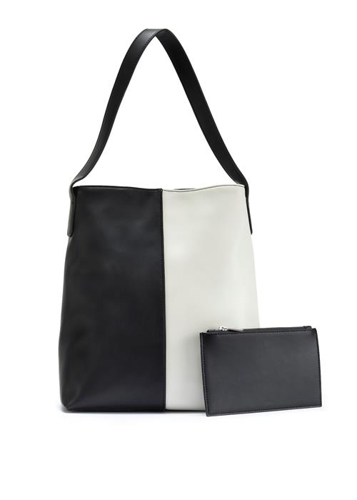VIVANCE Skuldertaske  sort / hvid