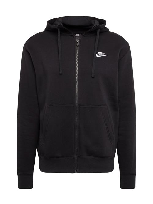 Nike Sportswear Sweatjakke 'Club Fleece'  sort