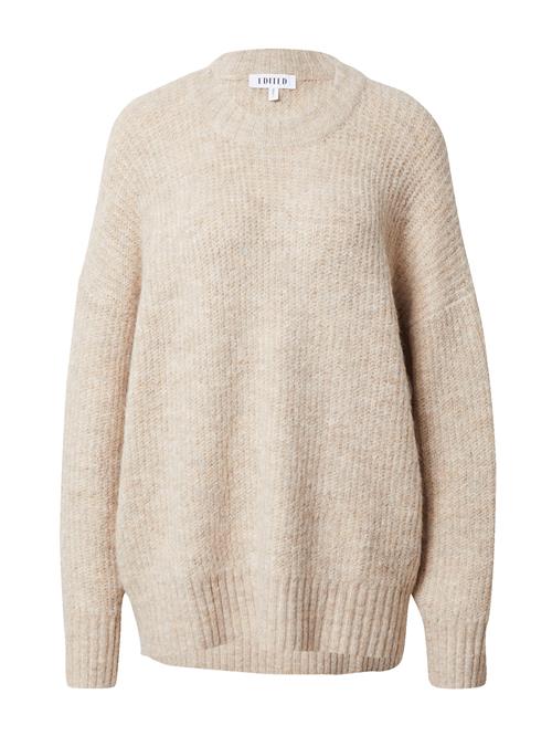 Se EDITED Pullover i overstørrelse 'Luca'  beige ved About You