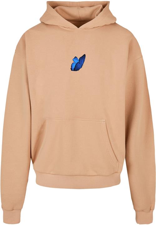 MT Upscale Sweatshirt 'Le Papillon'  mørkebeige / blå / mørkeblå / sort