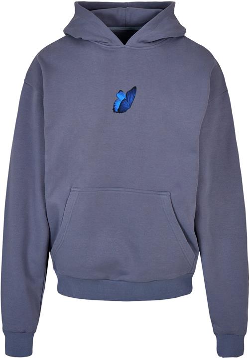 MT Upscale Sweatshirt 'Le Papillon'  blå / safir / grå / hvid