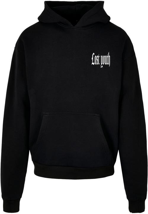 Lost Youth Sweatshirt 'Dollar'  grøn / rød / sort / hvid