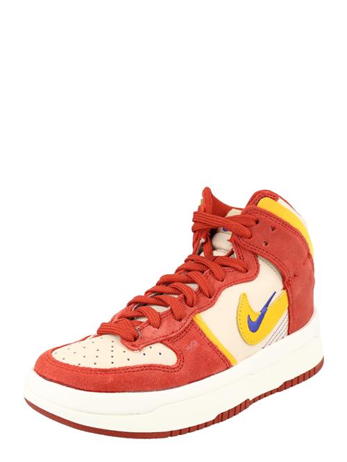 Se Nike Sportswear Sneaker high 'DUNK HIGH UP'  creme / blå / gul / rød ved About You