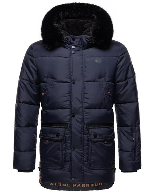 STONE HARBOUR Vinterjakke 'Mironoo'  navy / sort