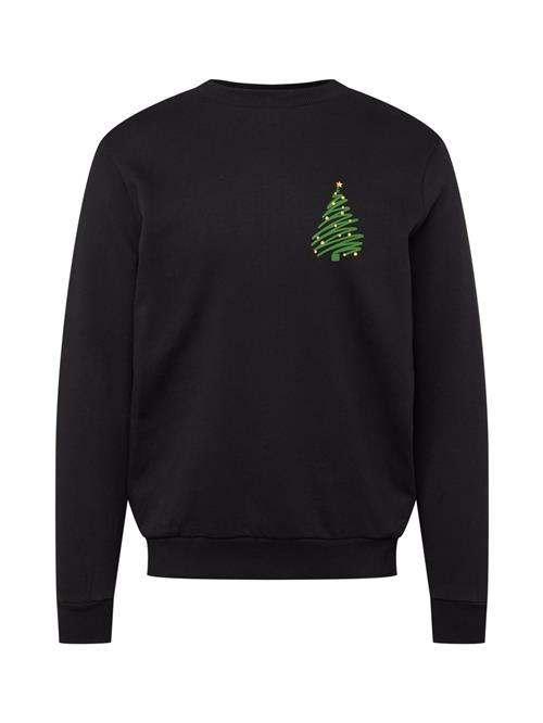 WESTMARK LONDON Sweatshirt 'Xmas Tree'  gul / grøn / sort