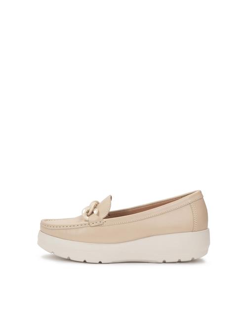 Se Kazar Slipper  lysebeige ved About You