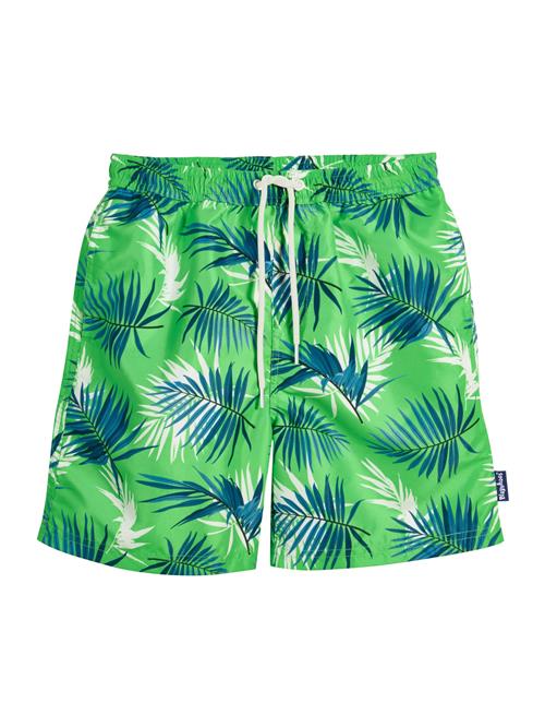 PLAYSHOES Badeshorts  indigo / grøn / hvid