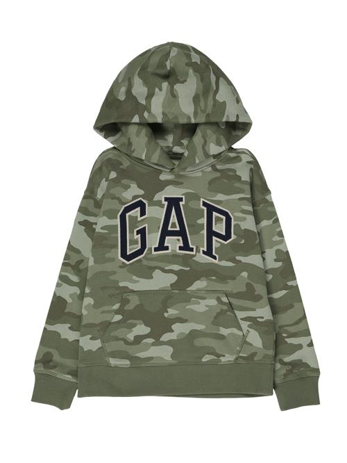 GAP Sweatshirt  khaki / mørkegrøn / sort / hvid