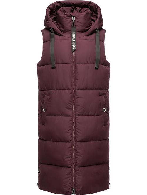 NAVAHOO Vest  bordeaux / hvid