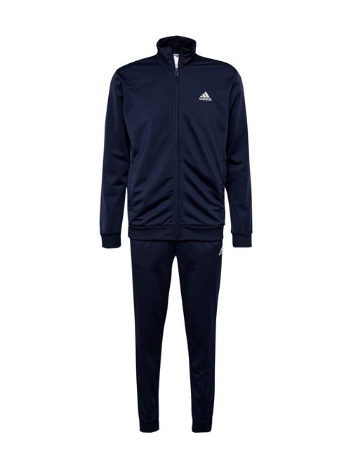 ADIDAS SPORTSWEAR Træningsdragt 'Linear Logo'  navy / hvid