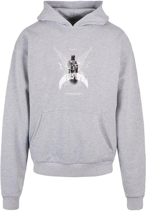 MJ Gonzales Sweatshirt 'Higher than heaven'  brun / grå-meleret / hvid