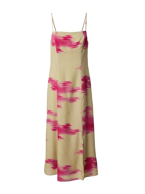 Samsøe Samsøe Sommerkjole 'ANNAH'  khaki / fuchsia